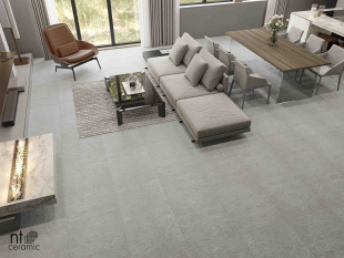 Керамогранит NT Ceramic Cemento Concept Grey Carving арт. NTT99611С (60x120) карвинг